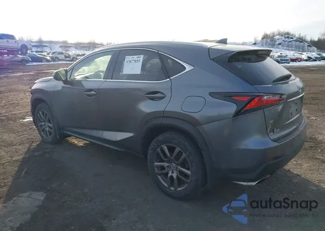 2016 Lexus Nx 200T из США, поврежденный, VIN JTJBARBZ0G2055064